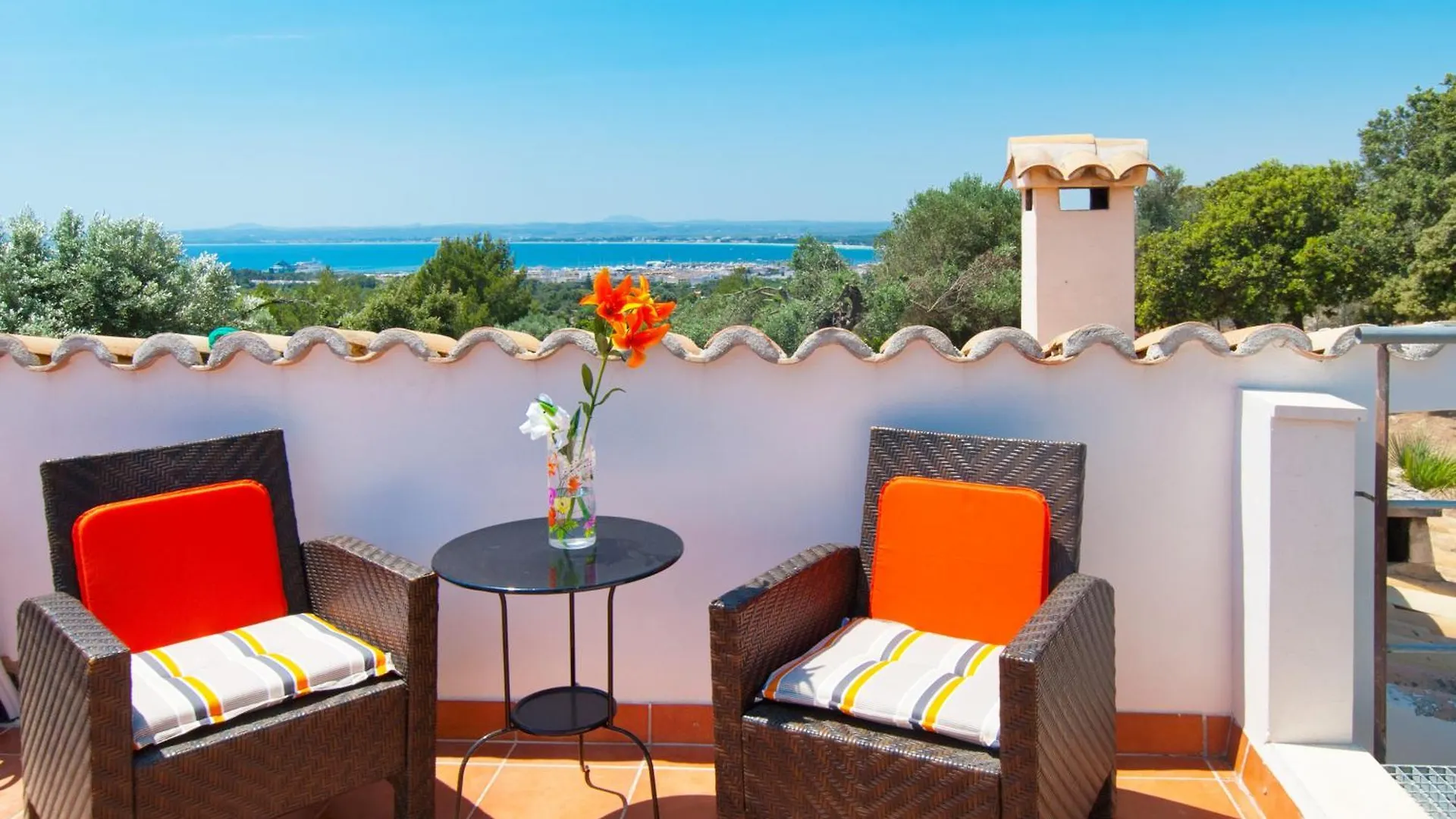 Вилла New Sa Rota, Pool And Sea Views En Alcudia Испания